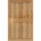 Ekena Millwork Framed Board-n-Batten Shutters, Rough Sawn Western Red Cedar, 21 1/2W x 35H, PR RBF06S21X035RWR - alternate 4
